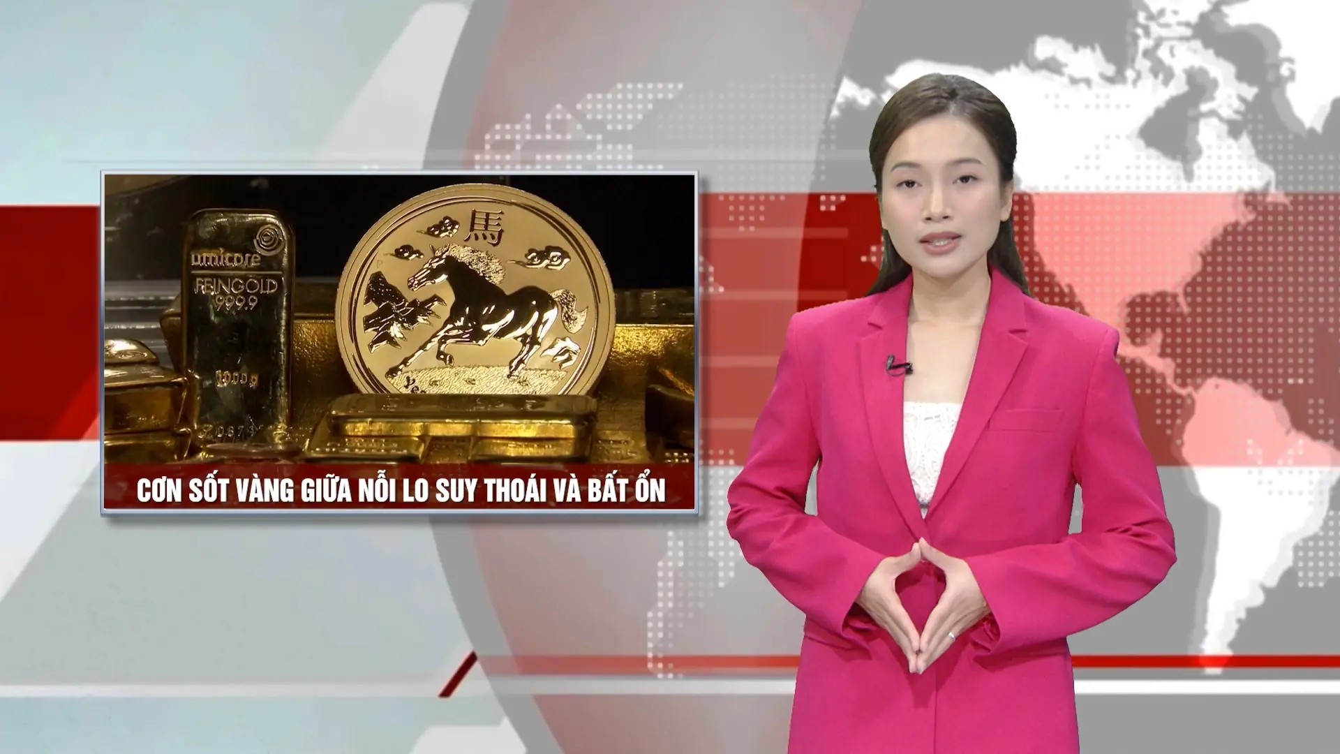 Cơn sốt vàng giữa nỗi lo suy thoái và bất ổn | Nhìn ra thế giới | 11/10/2025